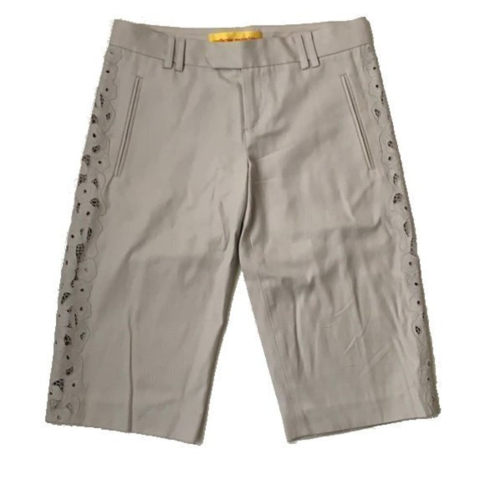 Catherine Malandrino | Shorts with Lace Cu… - Picture 1 of 7